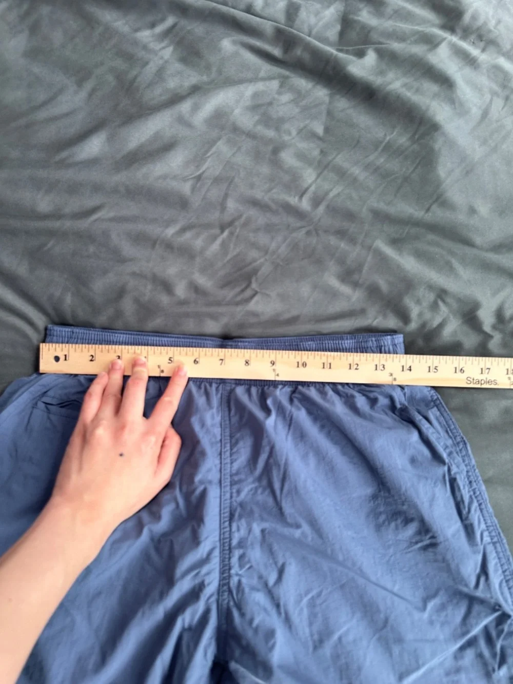 The North Face x Nanamica Purple Label Blue Shorts, size M waist 32